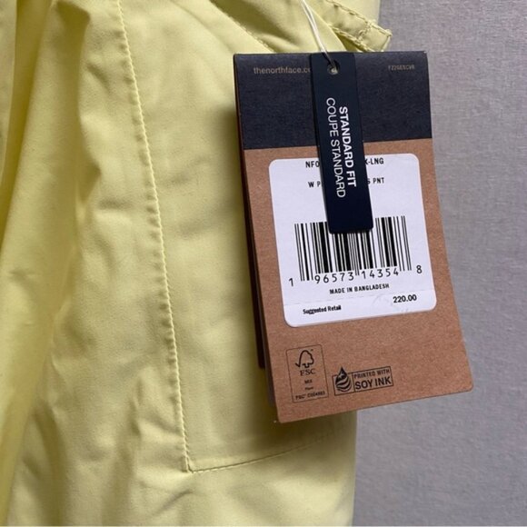 NWT The North Face Freedom Insulated Ski SnowPants Sunshine Yellow Women’s Sz 2X - Picture 13 of 16